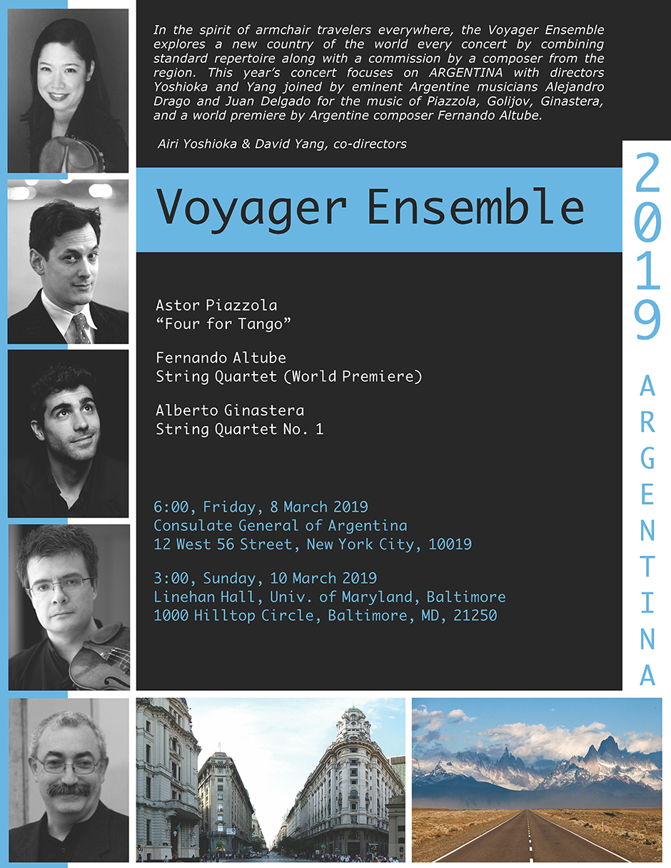 The Voyager Ensemble Poster